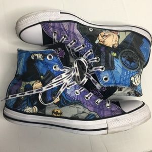 Converse Shoes | Converse All Star The Penguin Batman Hi Top Shoes ... Converse Shoes | Converse All Star The Penguin Batman Hi Top Shoes ...